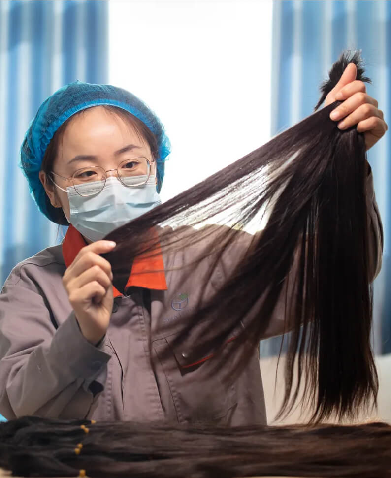 TOP-NOTCH REAL HAIR WIG